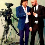 Federico Iannoni Sebastianini con il presentatore tv e showman Valerio Merola (1)