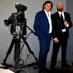 Federico Iannoni Sebastianini con il presentatore tv e showman Valerio Merola (2)
